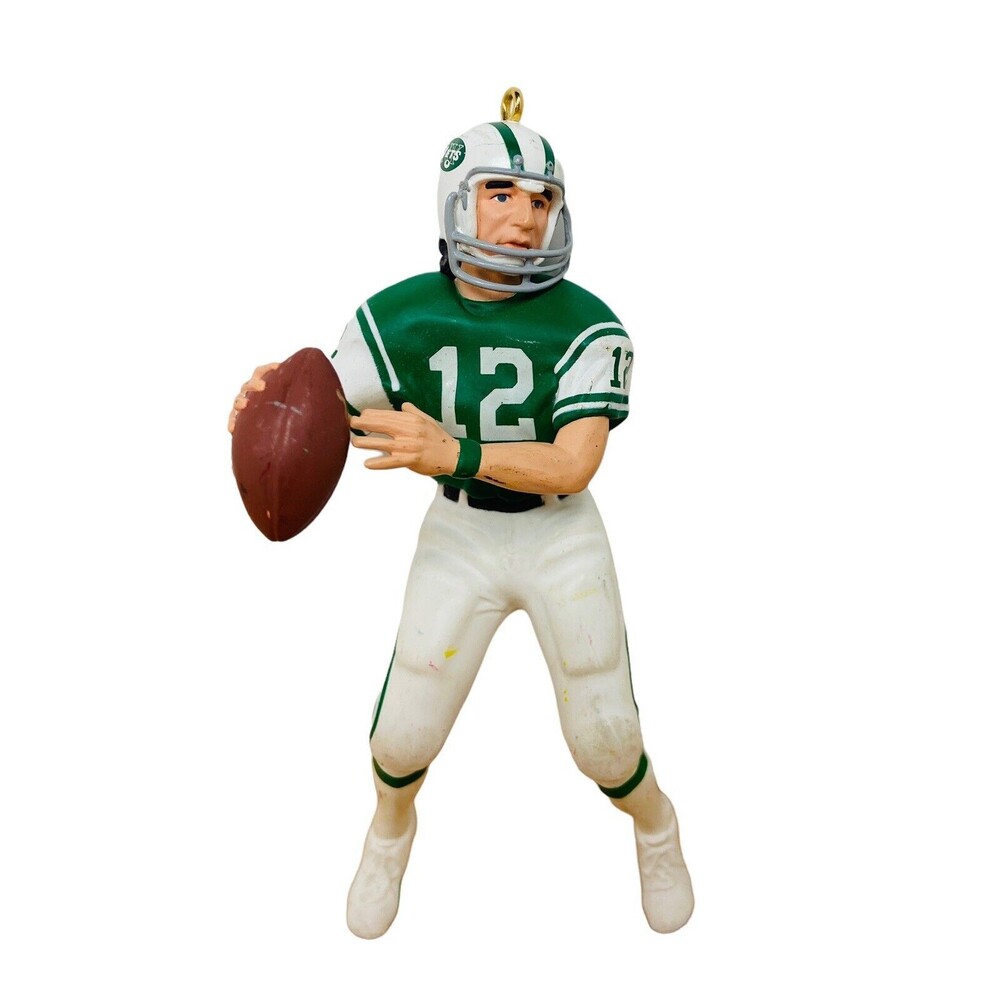 Hallmark Christmas Ornament  1997 Joe Namath New York Jets  No Box